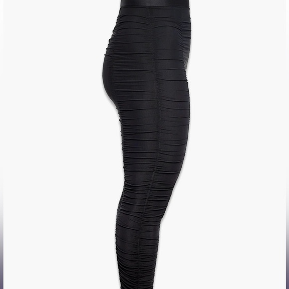 NWT SAVAGE X FENTY RUCHE HOUR HIGH-WAIST MESH LEGGING - Picture 7 of 12